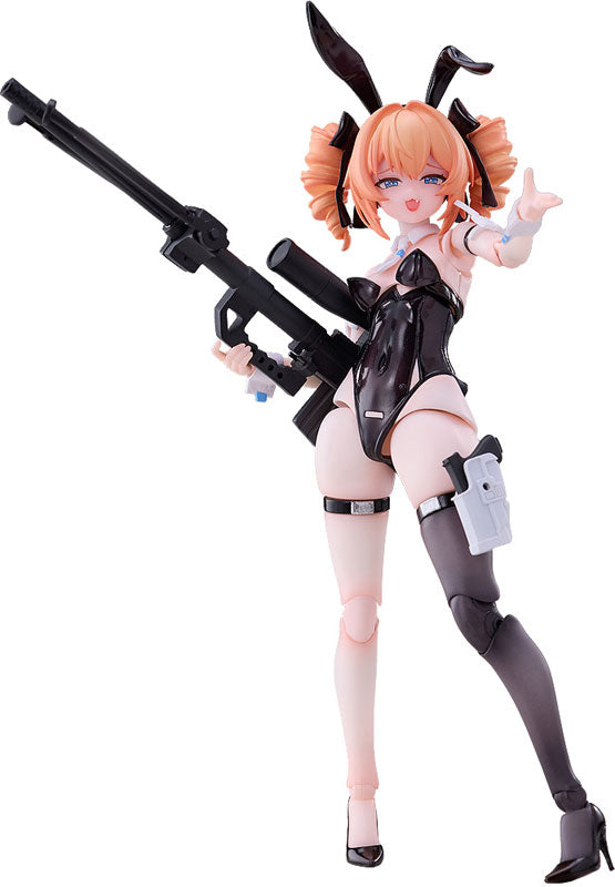 Sushing BUNNY RAPID ACTION SQUAD Sniper Leoni 1/12 Posable Figure