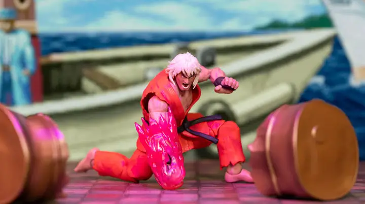 Street Fighter Violent Ken Action Figure 1/12 Scale