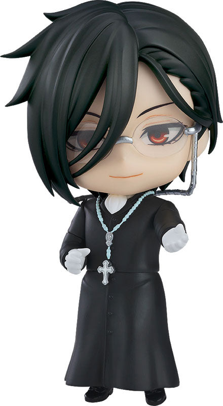 Nendoroid TV Anime "Black Butler: Public School Arc" Sebastian Michaelis: Sapphire Owl Ver.