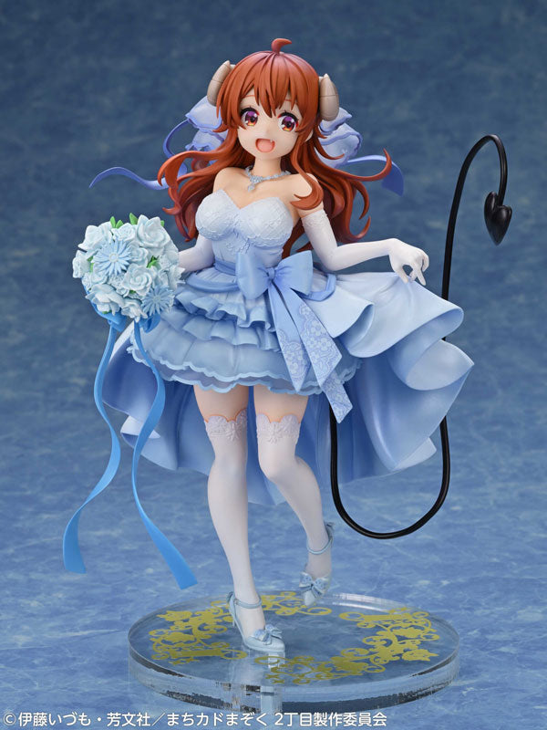 TV Anime "The Demon Girl Next Door Season 2" Shadow Mistress Yuuko Wedding Ver. 1/7