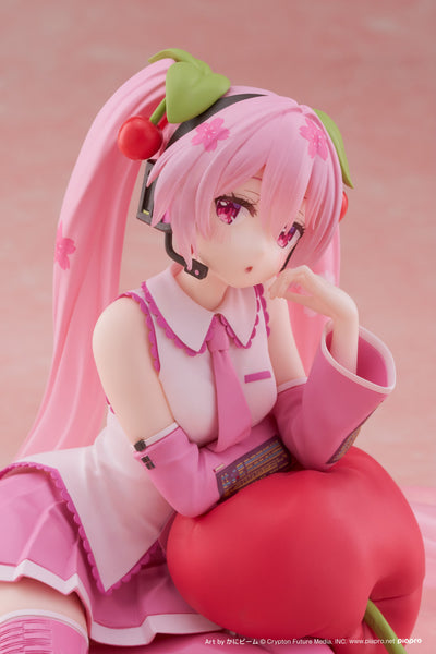 Character Vocal Series 01 Hatsune Miku Sakura Miku Desktop Cute Figure Cherry Cushion Ver.