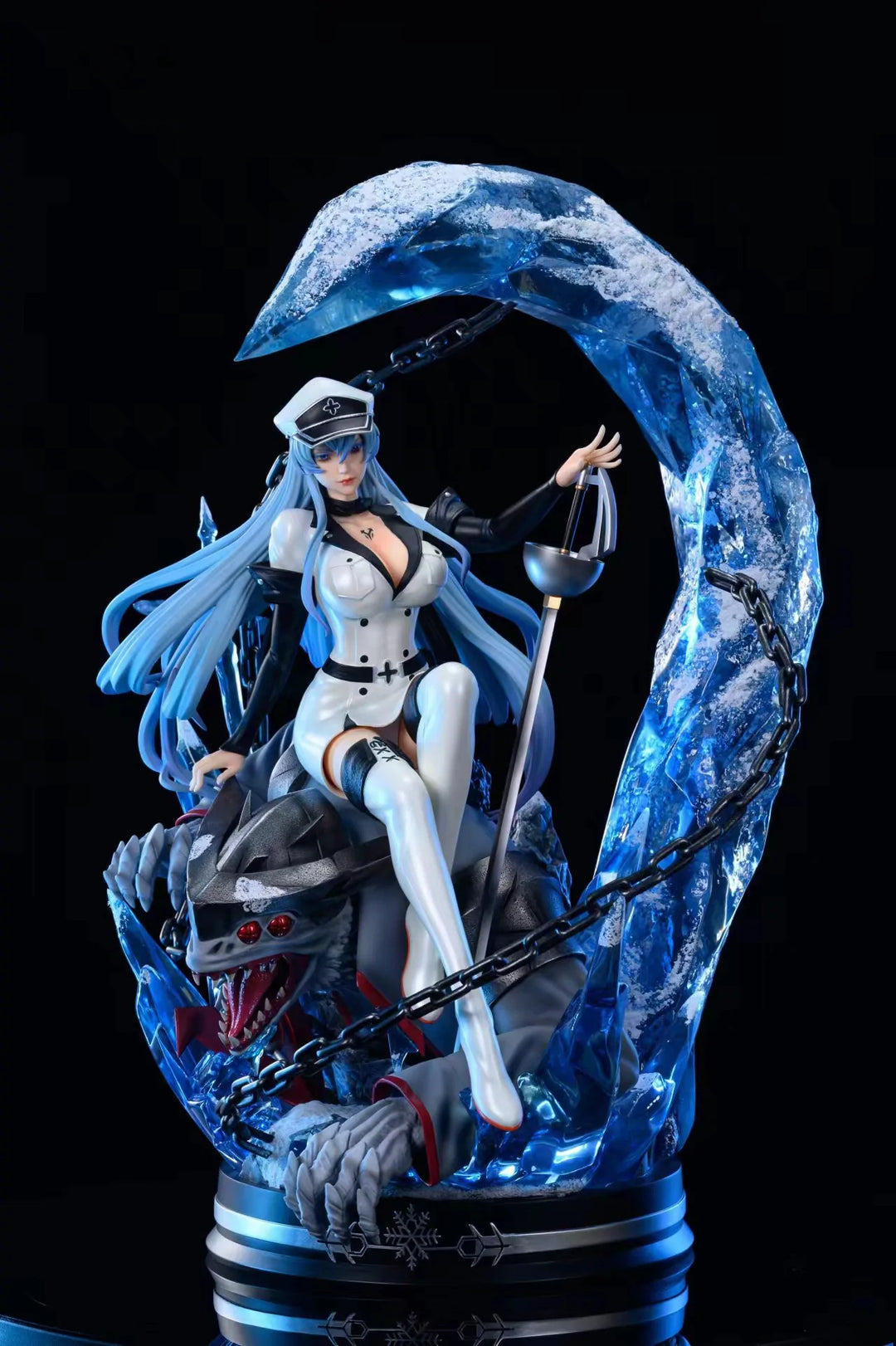 1/4 Scale The Ice Queen Esdeath with LED