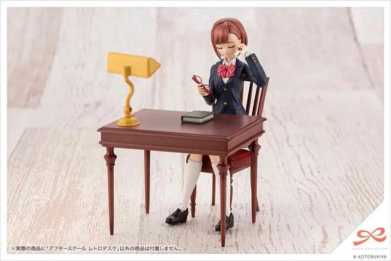 Sousai Shoujo Teien Afterschool Retro Desk 1/10 Plastic Model