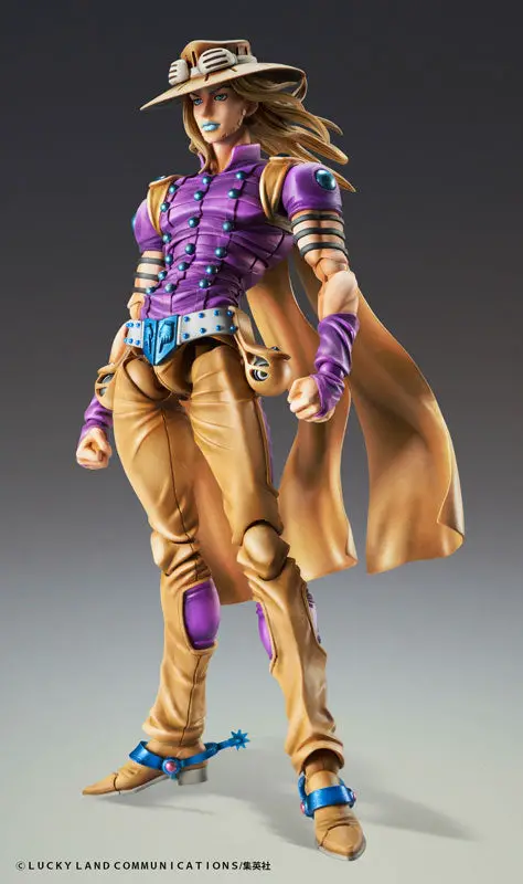 Super Action Statue JoJo's Bizarre Adventure Part.7 Steel Ball Run Gyro Zeppeli Ver. 1.5