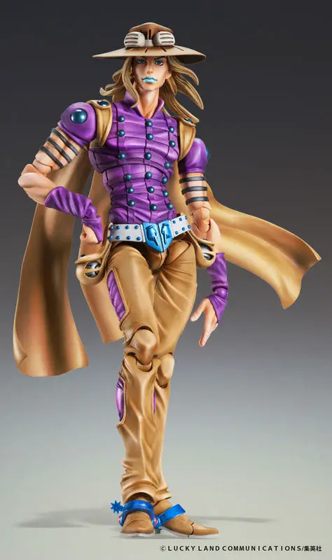 Super Action Statue JoJo's Bizarre Adventure Part.7 Steel Ball Run Gyro Zeppeli Ver. 1.5