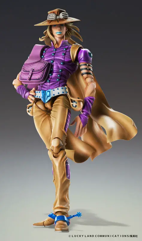 Super Action Statue JoJo's Bizarre Adventure Part.7 Steel Ball Run Gyro Zeppeli Ver. 1.5