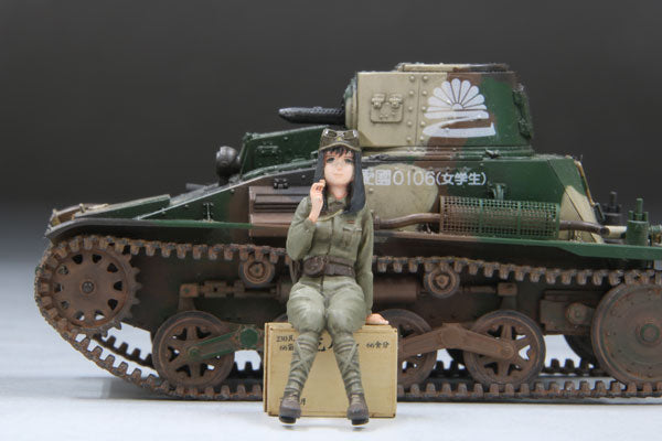 1/35 Rekisou Wotome Itsuka w/Type 94 Tankette Late Repaired Model Plastic Model