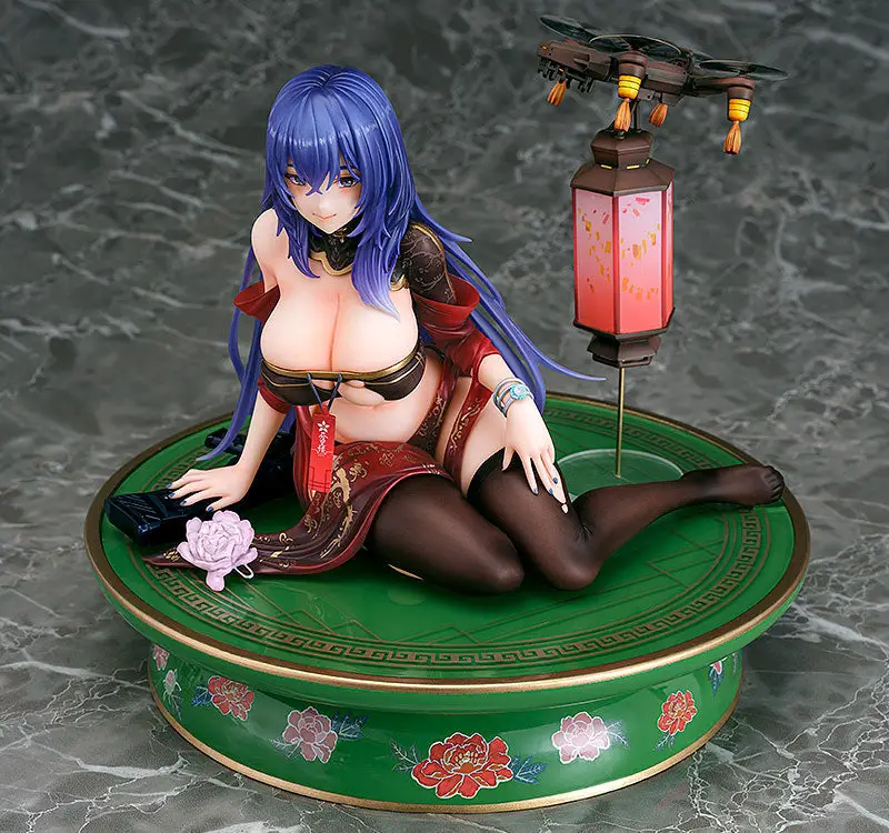 Girls' Frontline DP-12 Echeveria Lantern -Crimson- 1/6