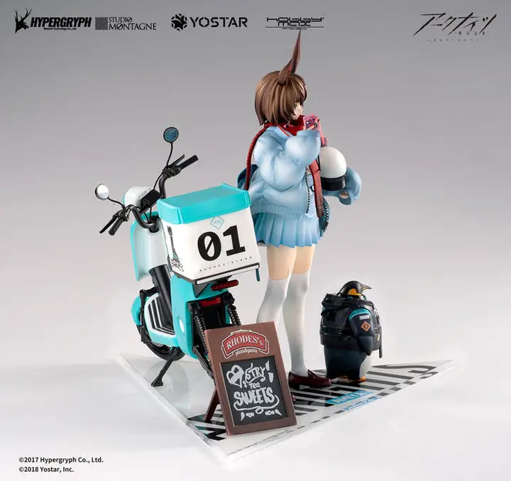 Arknights 1/7 Amiya Fresh Fastener VER. Deluxe Edition 1/7