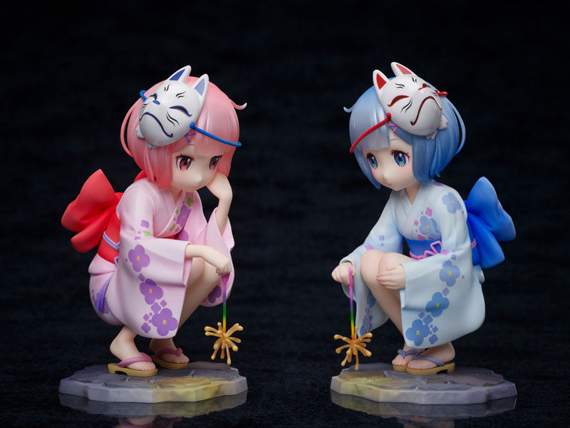 Re:ZERO -Starting Life in Another World Ram & Rem -Childhood Summer Memories- 1/7 Scale Figure