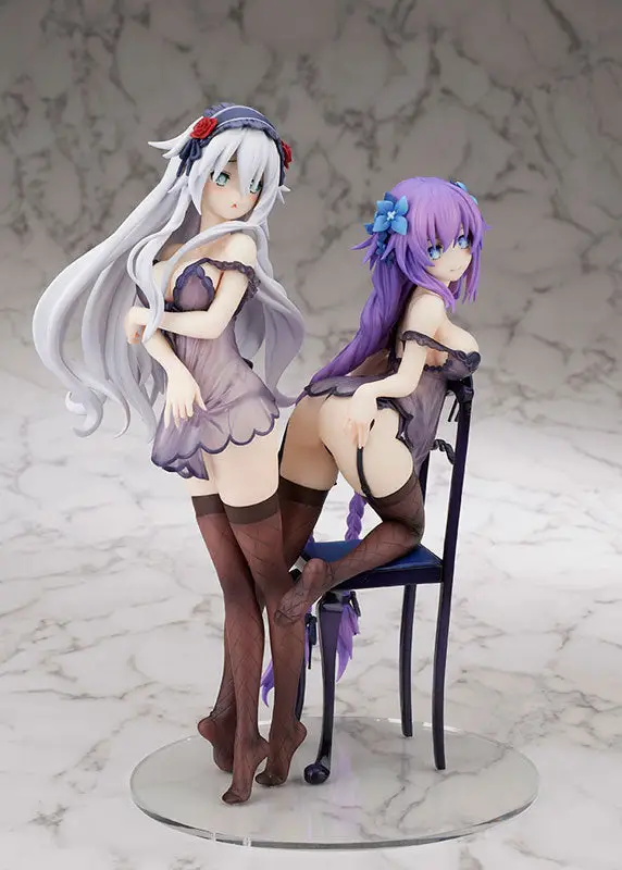 "Neptunia" Series Purple Heart & Black Heart Babydoll ver. s