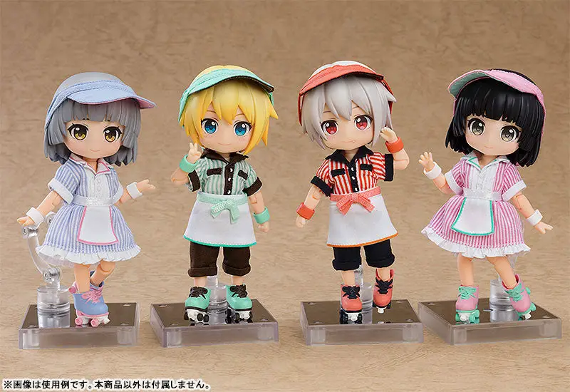 Nendoroid Doll Outfit Set Diner: Girl (Pink) 