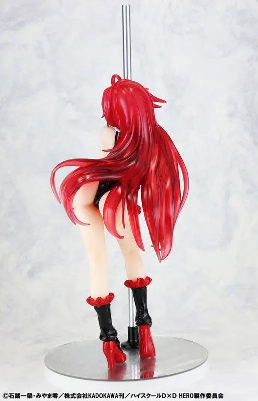 High School D x D Rias Gremory Pole Dance ver. -Black Color- 1/7