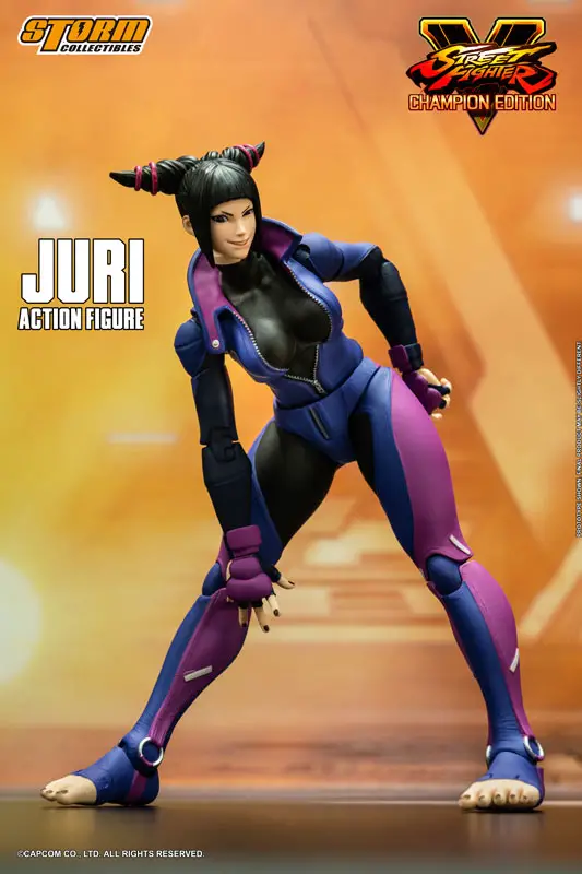 Street Fighter V Champion Edition Action Figure Juri Han 