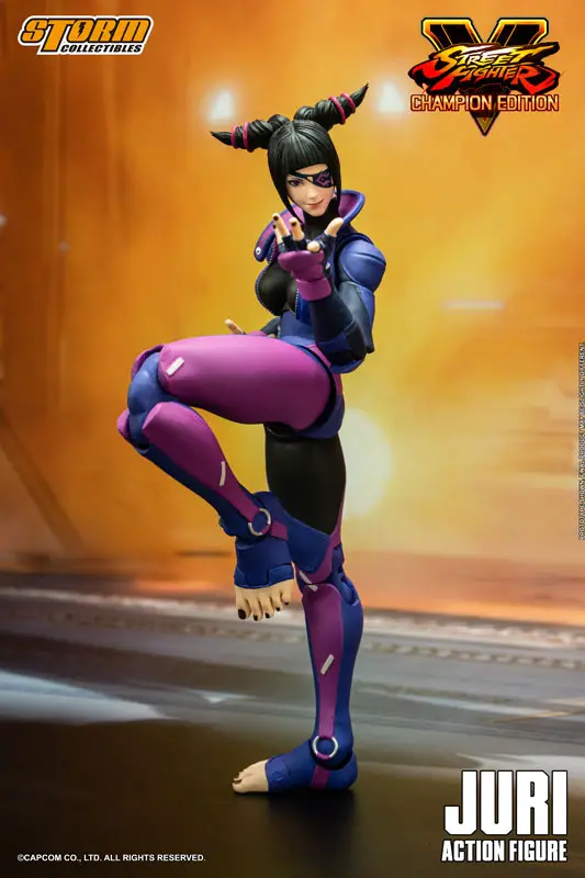 Street Fighter V Champion Edition Action Figure Juri Han 