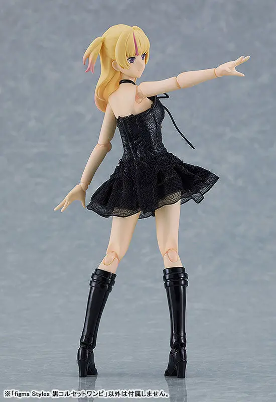 figma Styles Black Corset Dress