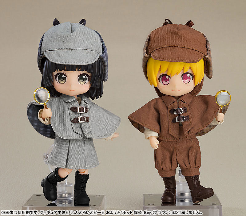 Nendoroid Doll Outfit Set: Detective - Girl (Gray)