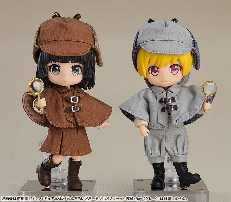 Nendoroid Doll Outfit Set: Detective - Girl (Brown)