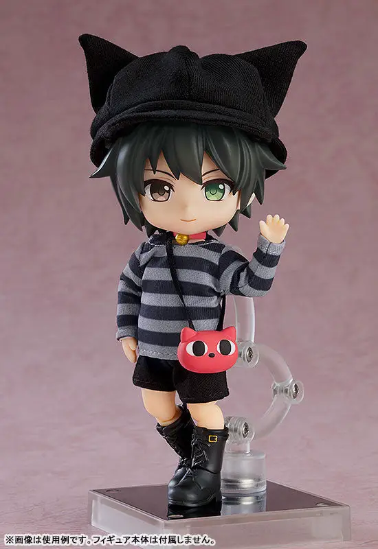 Nendoroid Doll Outfit Set Cat-Themed Outfit (Gray)