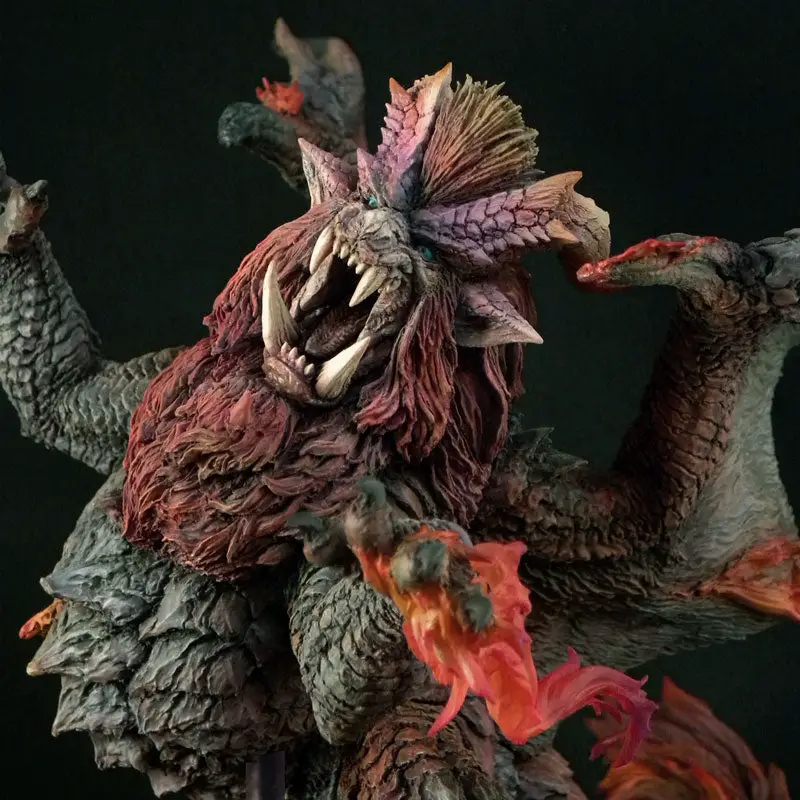 Monster Hunter Capcom Figure Builder Creator's Model Flame King Dragon Teostra Reproduction Edition