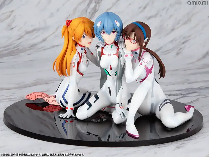 KDcolle 1/8 s EVANGELION:3.0+1.0 THRICE UPON A TIME Asuka, Rei, Mari Newtype Cover ver. Newtype Special Set