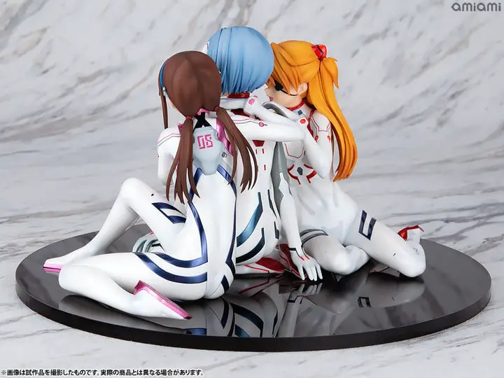 KDcolle 1/8 s EVANGELION:3.0+1.0 THRICE UPON A TIME Asuka, Rei, Mari Newtype Cover ver. Newtype Special Set