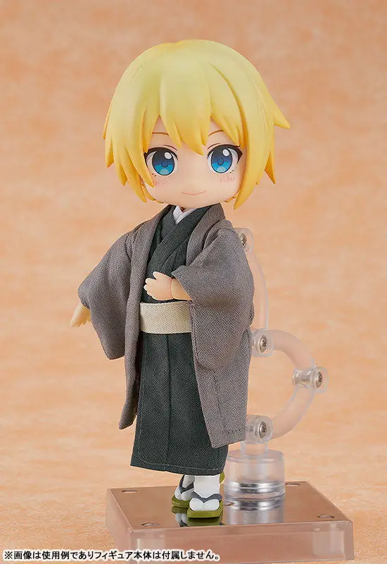 Nendoroid Doll Outfit Set Kimono Boy (Gray)