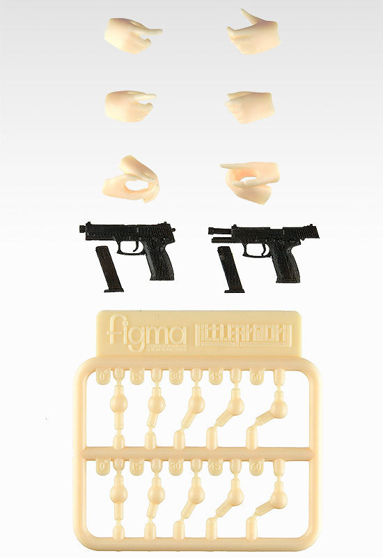 LittleArmory [LAOP12] figma Hands for Guns 2 Handgun Set