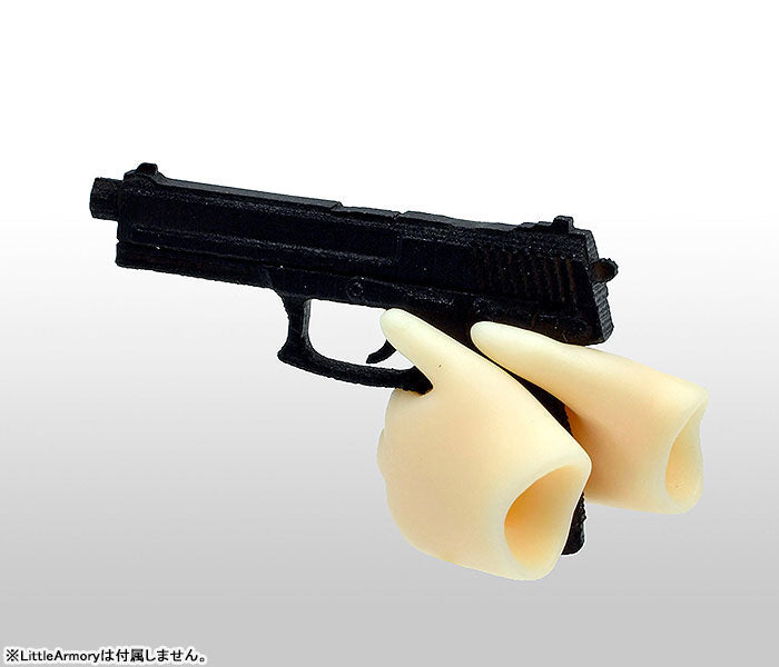 LittleArmory [LAOP12] figma Hands for Guns 2 Handgun Set