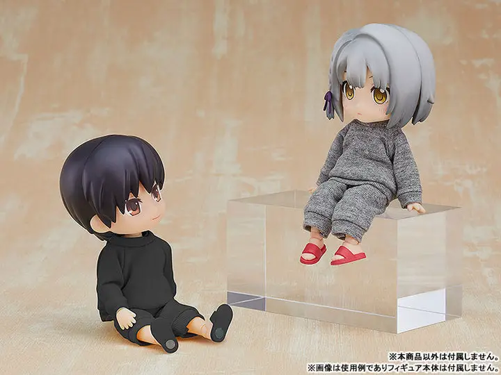 Nendoroid Doll Outfit Set Sweatshirt and Sweatpants (Black)