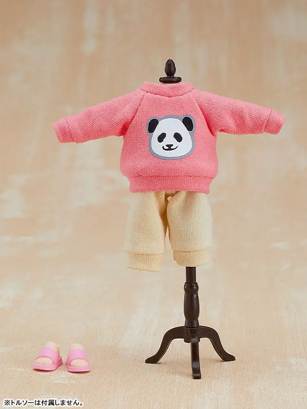 Nendoroid Doll Outfit Set Sweatshirt and Sweatpants (Pink)