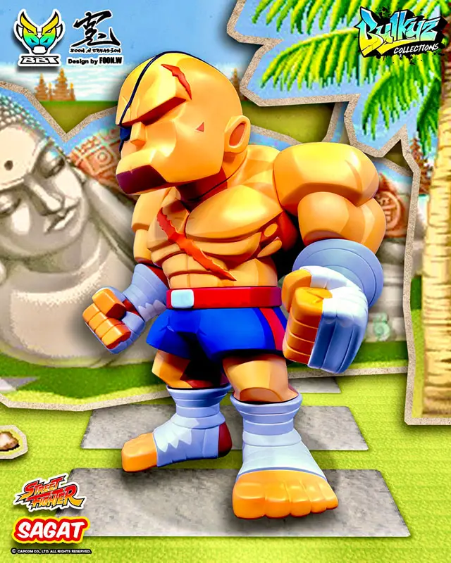 STREET FIGHTER Bulkyz Collections Sagat 