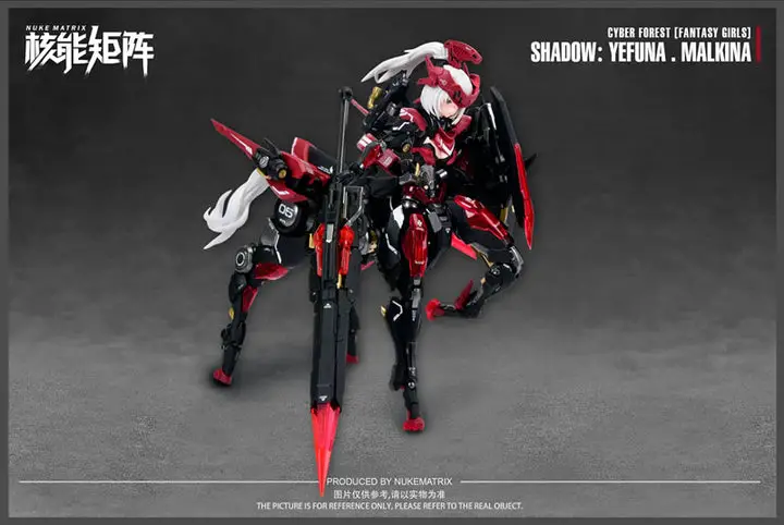 NUKE MATRIX Vol.5 SHADOW:YEFUNA.MALKINA (First Press Limited Edition) 1/12 Plastic Model