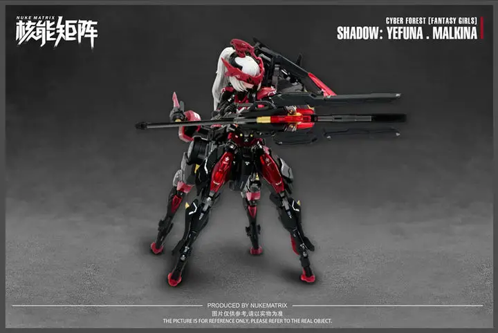 NUKE MATRIX Vol.5 SHADOW:YEFUNA.MALKINA (First Press Limited Edition) 1/12 Plastic Model