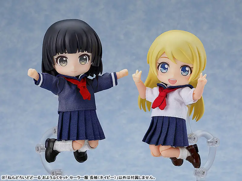 Nendoroid Doll Outfit Set Long-sleeved Sailor Outfit (Navy)
