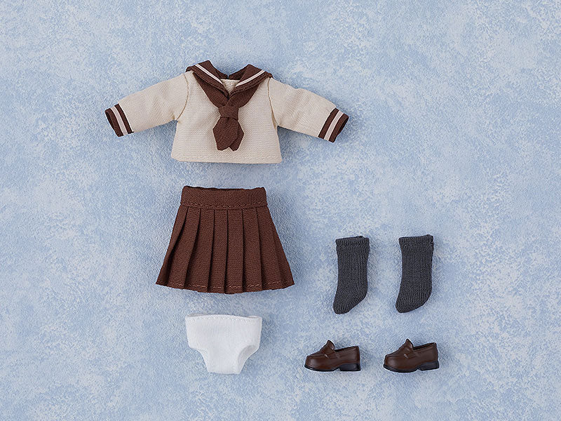 Nendoroid Doll Outfit Set Long-sleeved Sailor Outfit (Beige)