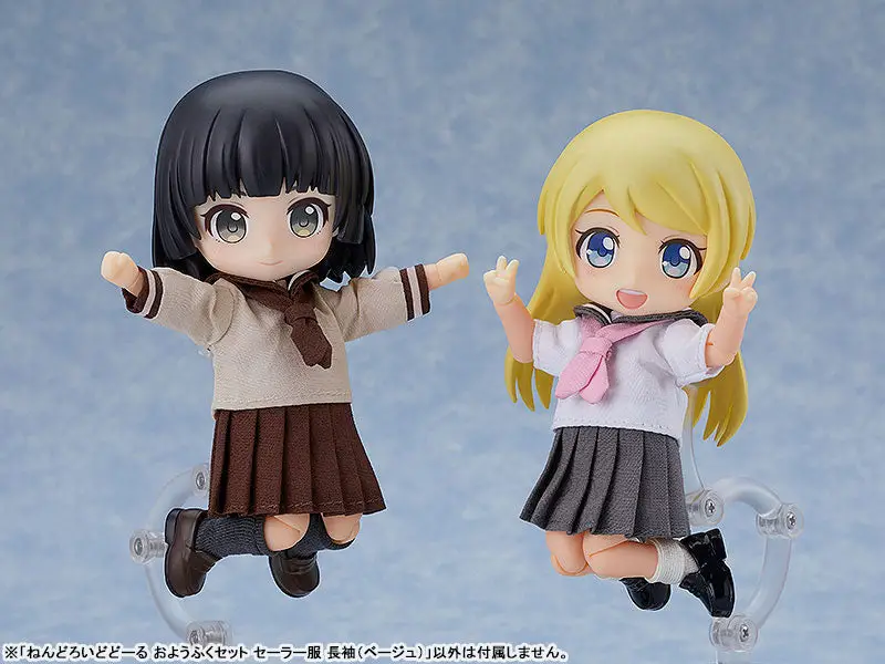 Nendoroid Doll Outfit Set Long-sleeved Sailor Outfit (Beige)