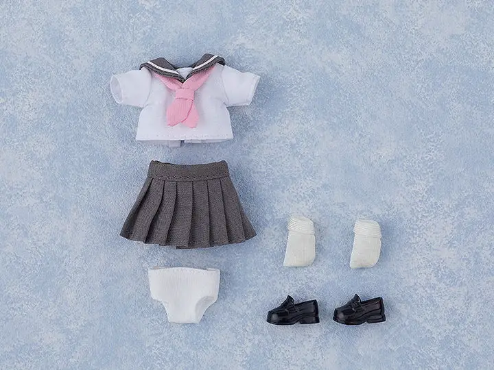 Nendoroid Doll Outfit Set Short-sleeved Sailor Outfit (Gray)