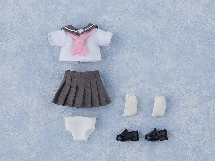 Nendoroid Doll Outfit Set Short-sleeved Sailor Outfit (Gray) 