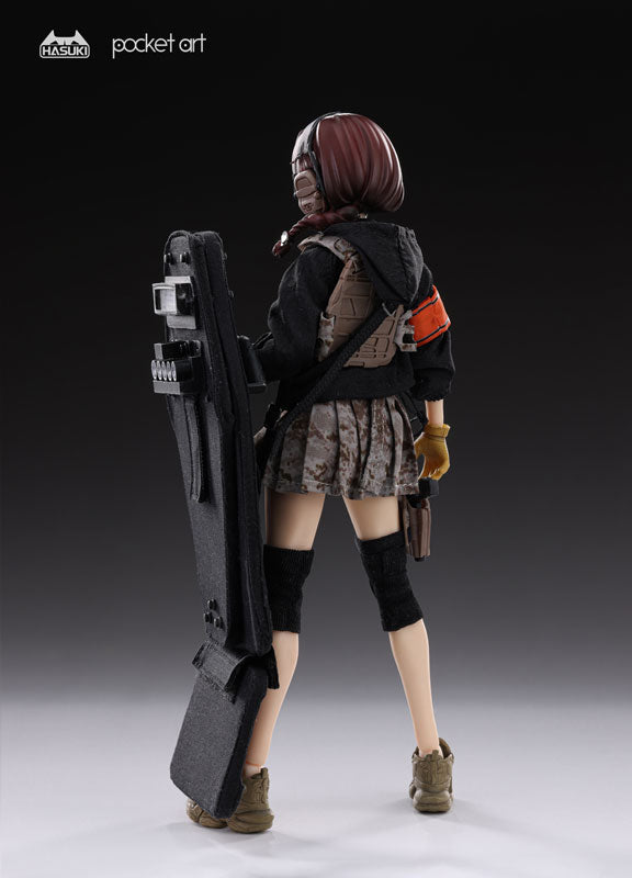 pocket art Series PA004 Guradian Rei Uzuki 1/12 Complete Model Action Figure