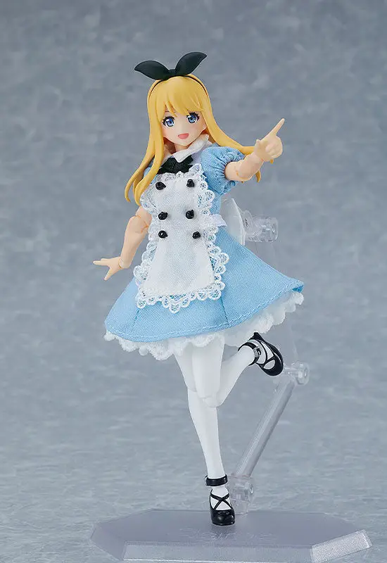 figma Styles Female body (Alice) with Dress + Apron Outfit