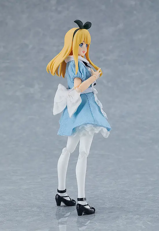 figma Styles Female body (Alice) with Dress + Apron Outfit