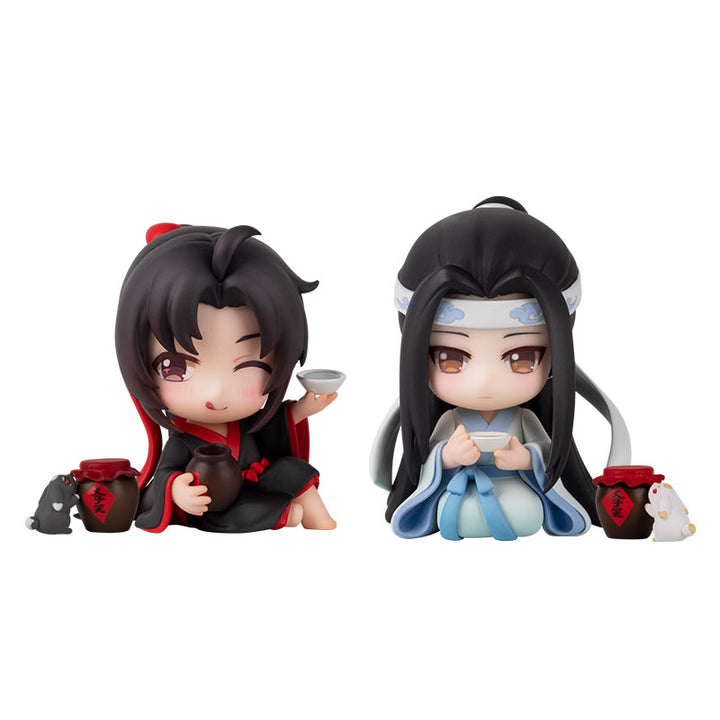 Anime "The Master of Diabolism" Wei Wuxian & Lan Wangji Set Chunzhuoxincui Standard Ver. Chibi Figure Set of 2