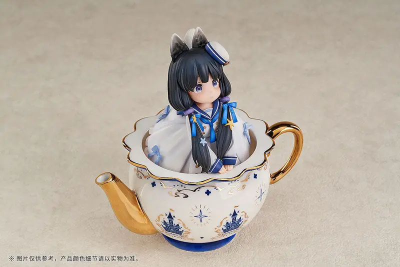 Original Chibi Figure "DLC" Series Vol.3 "Tea Time Cats": "Cow Cat"