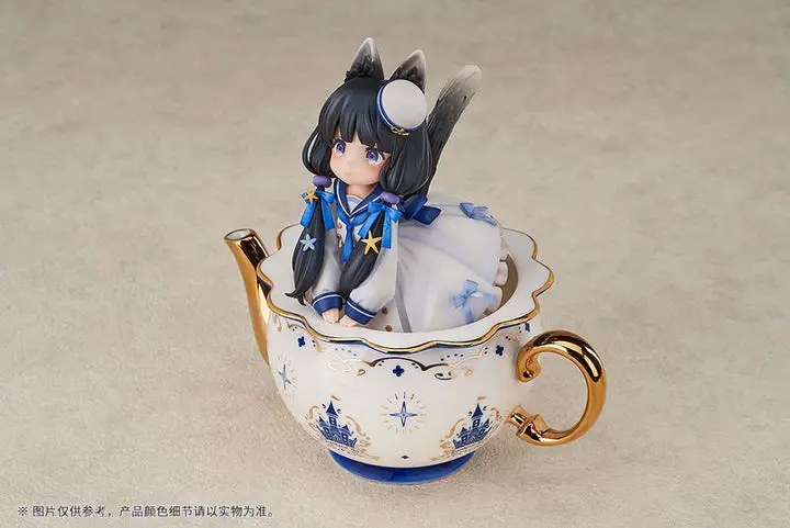 Original Chibi Figure "DLC" Series Vol.3 "Tea Time Cats": "Cow Cat"