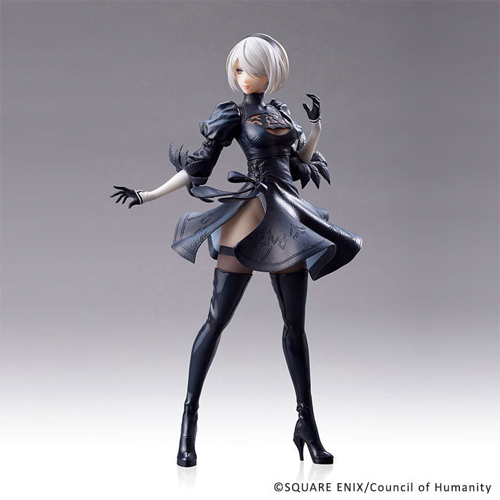 NieR:Automata Ver.1.1a Statuette - 2B (YoRHa No. 2 Type B) No Goggles Ver.