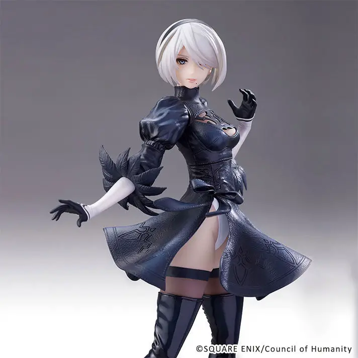 NieR:Automata Ver.1.1a Statuette - 2B (YoRHa No. 2 Type B) No Goggles Ver.