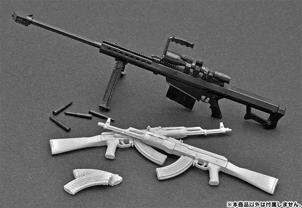 LittleArmory LA011 1/12 M82A1 Type Plastic Model