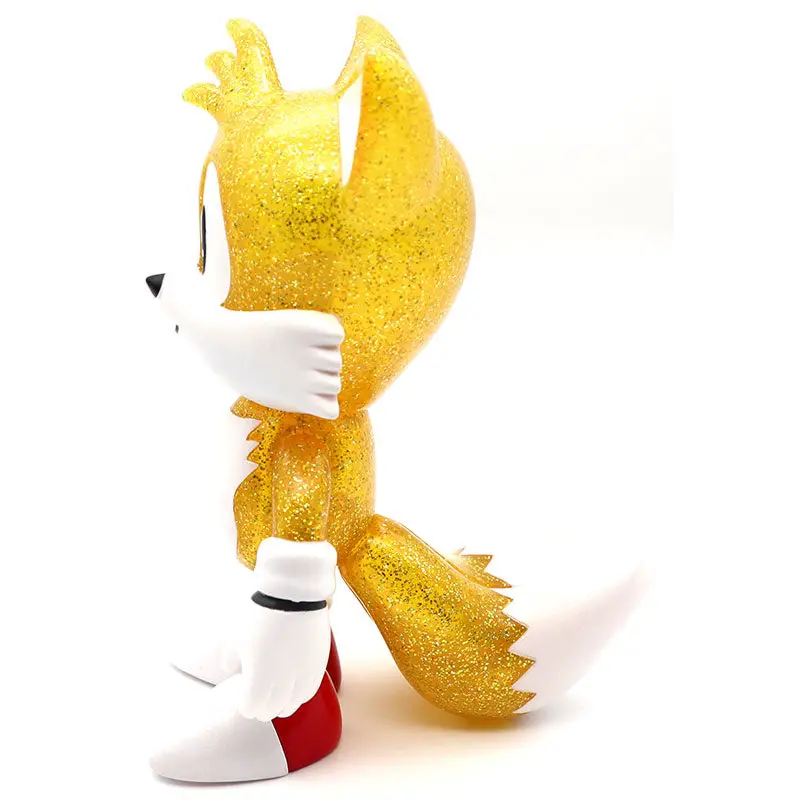 SOFVIPS Sonic the Hedgehog Tails Yellow Clear Glitter 