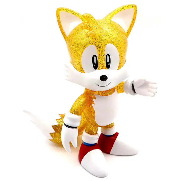 SOFVIPS Sonic the Hedgehog Tails Yellow Clear Glitter 